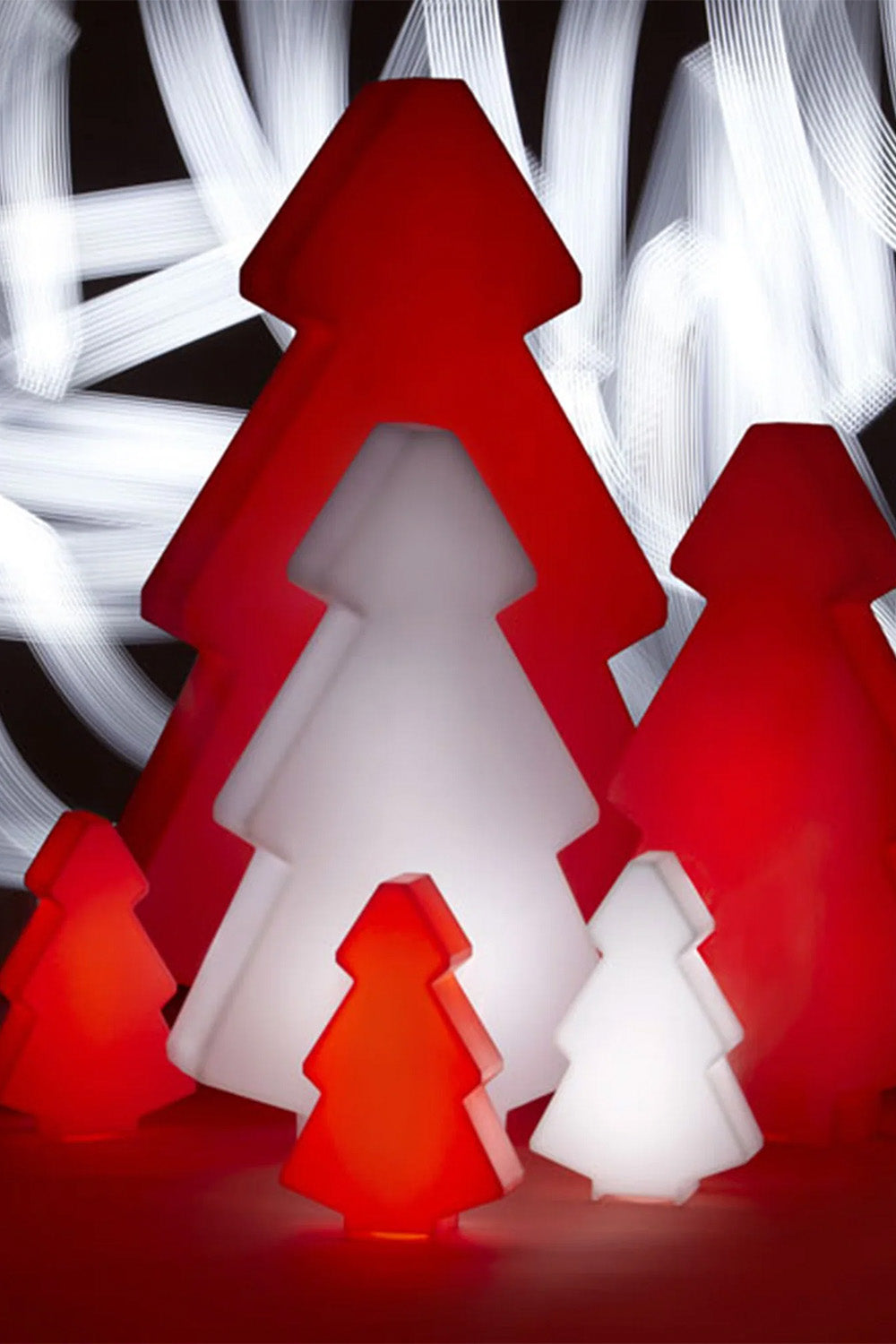 Lightree Beyaz Işıklı Dekoratif Yılbaşı Ağacı (H 45cm) - 3