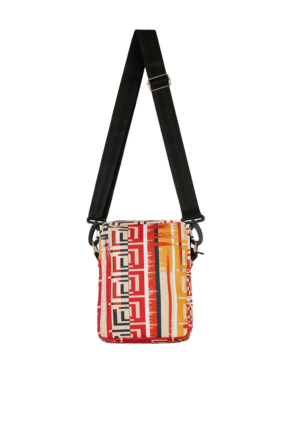 Çapraz Askılı Rahat Günlük Kullanım Omuz Çantası Kırmızı Desenli - 2
