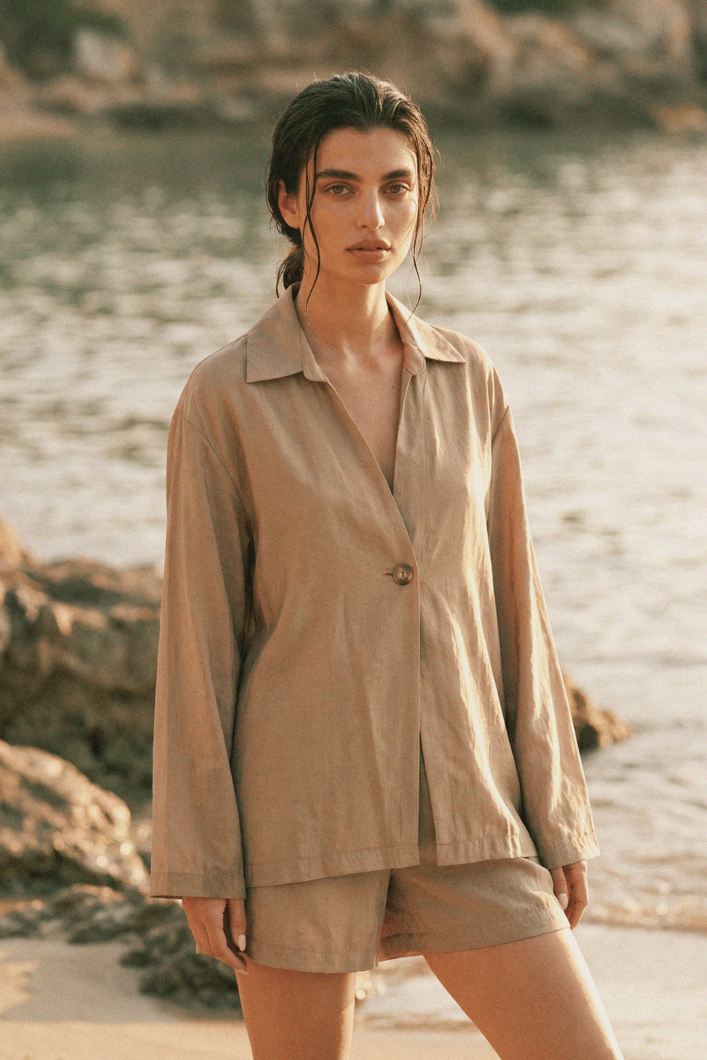 Noa Devetüyü Gömlek - 0