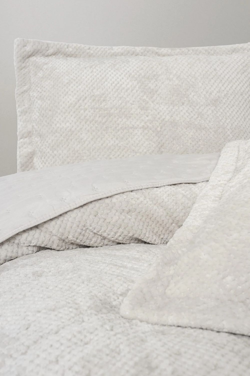 Softnest Çift Kişilik Yatak Örtüsü Boleta Taş - 1