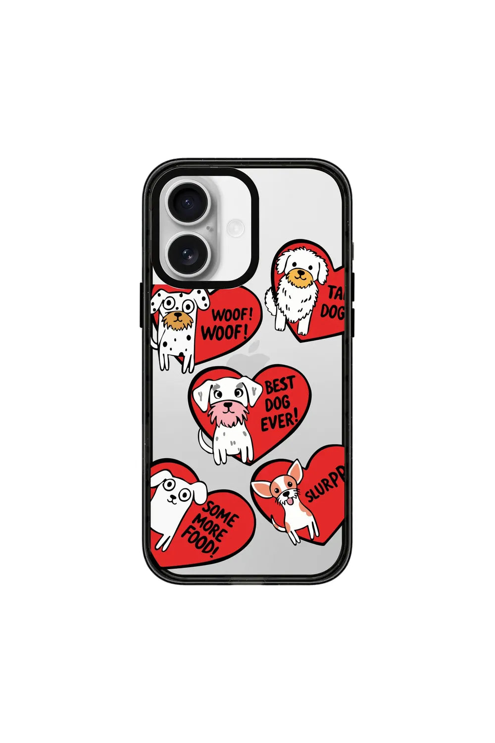 Dogs With Hearts-Power Kılıf - Iphone 16 Plus - 0