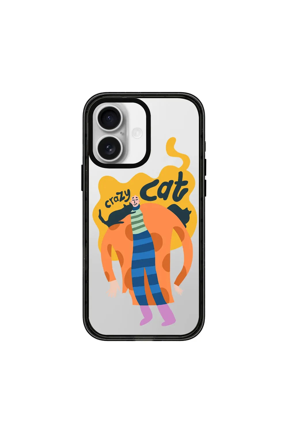 Crazy Cat-Power Kılıf - Iphone 17 - 0