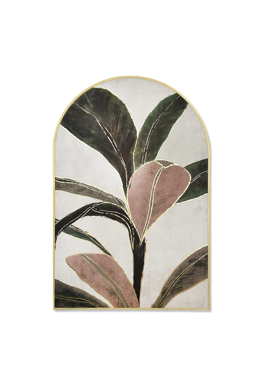 Botanic Leaf Tablo 60x90 Cm - 4