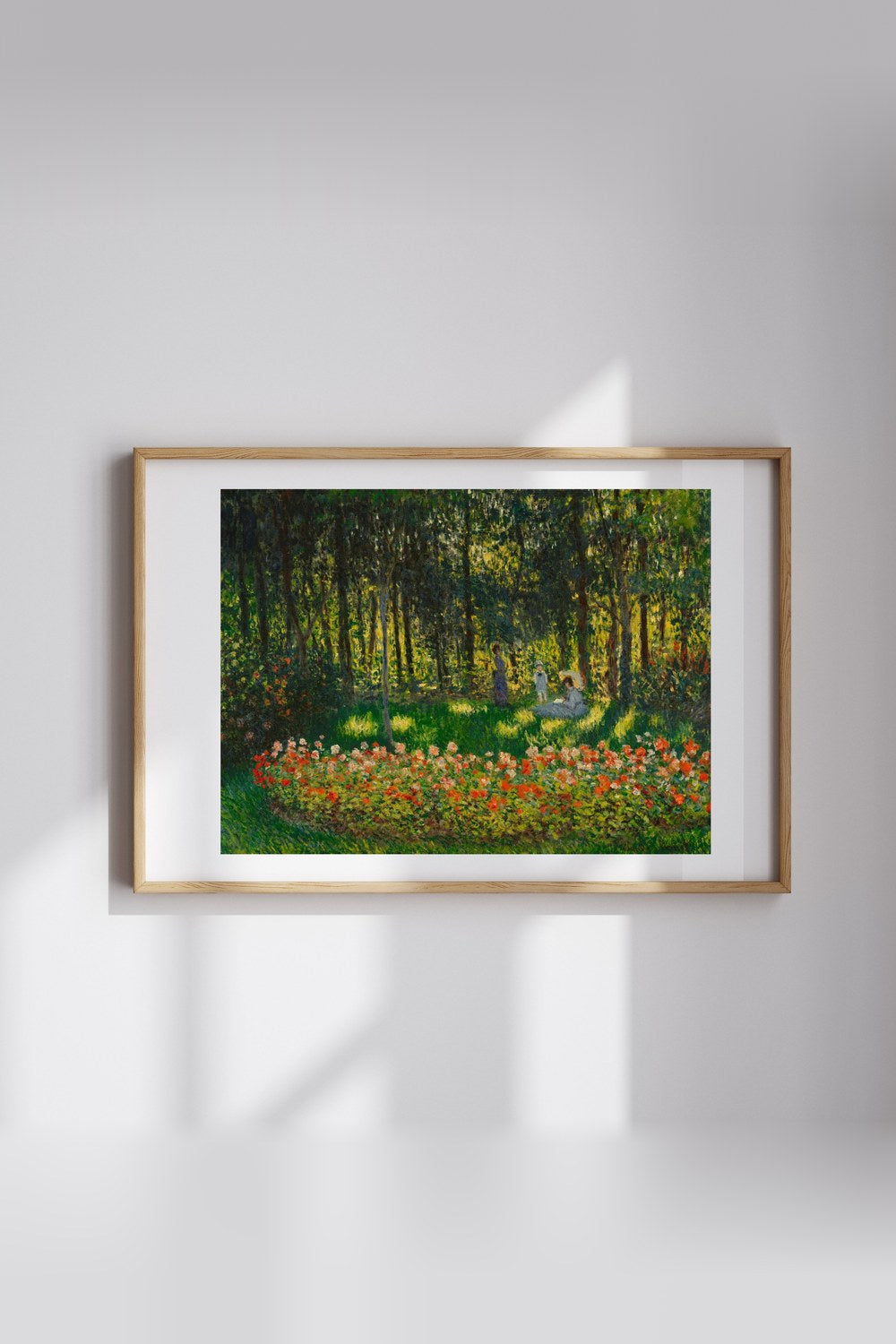 Claude Monet - Bahçede - Sanatçının Ailesi - 4