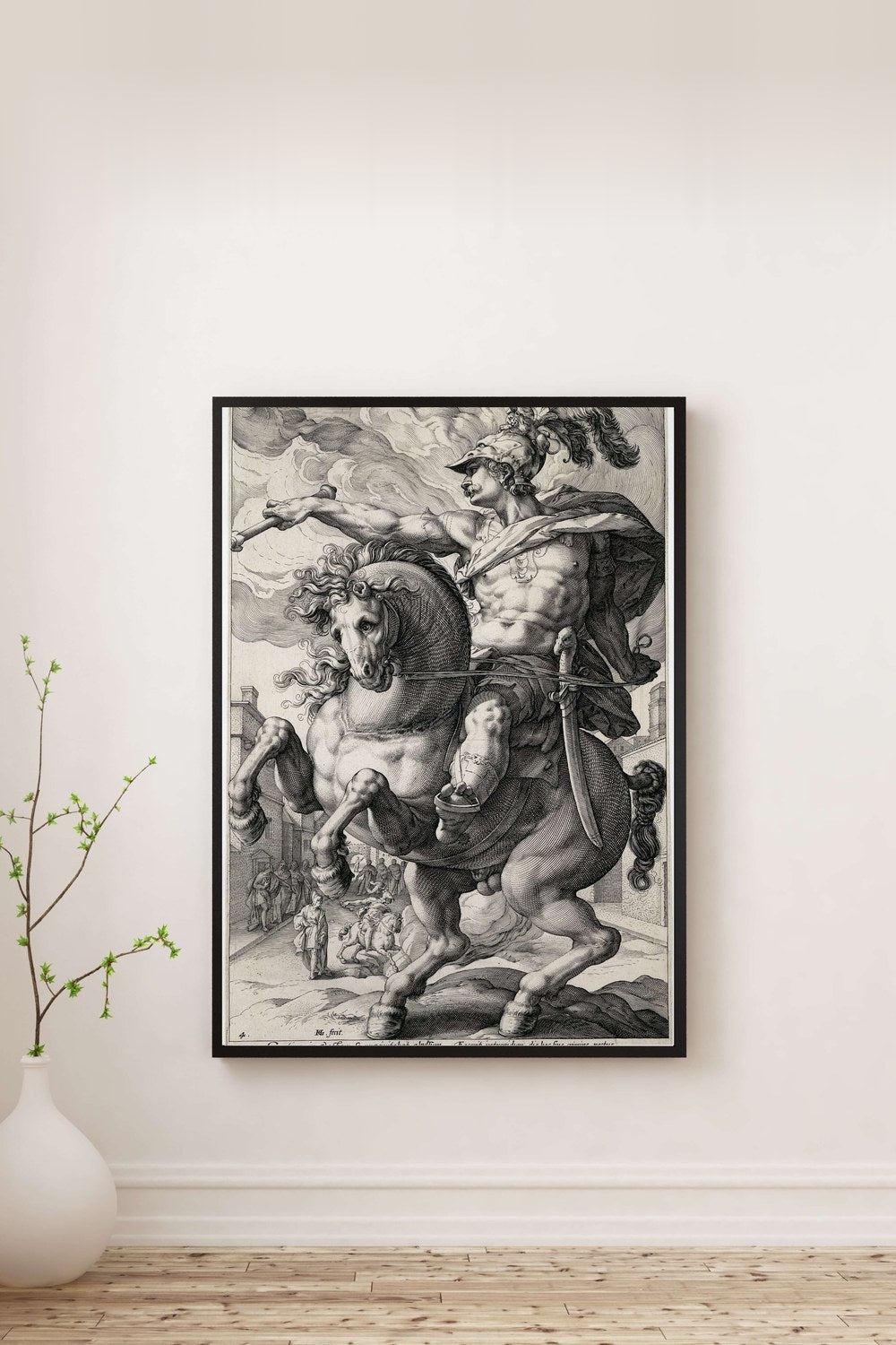 Hendrick Goltzius - Marcus Curtius - 0