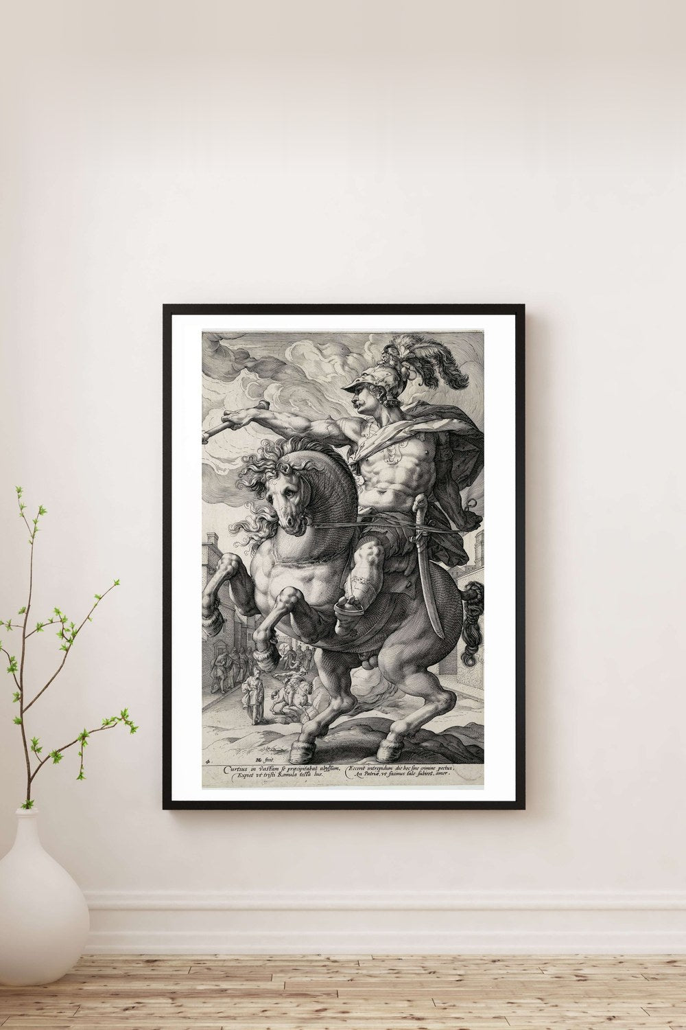 Hendrick Goltzius - Marcus Curtius - 2