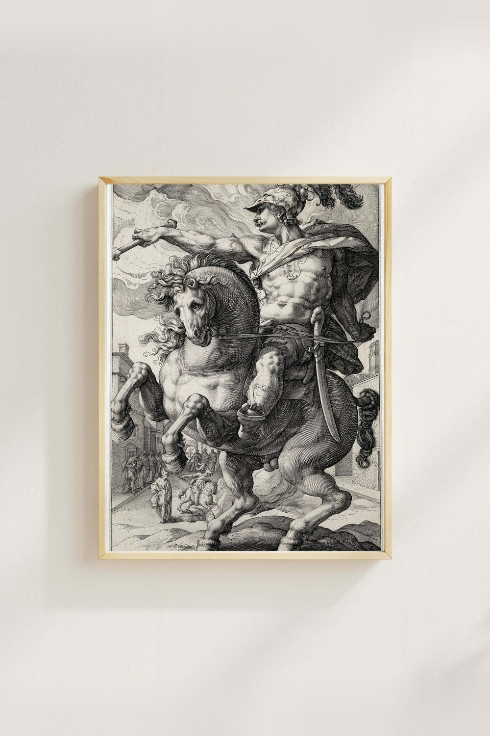 Hendrick Goltzius - Marcus Curtius - 4