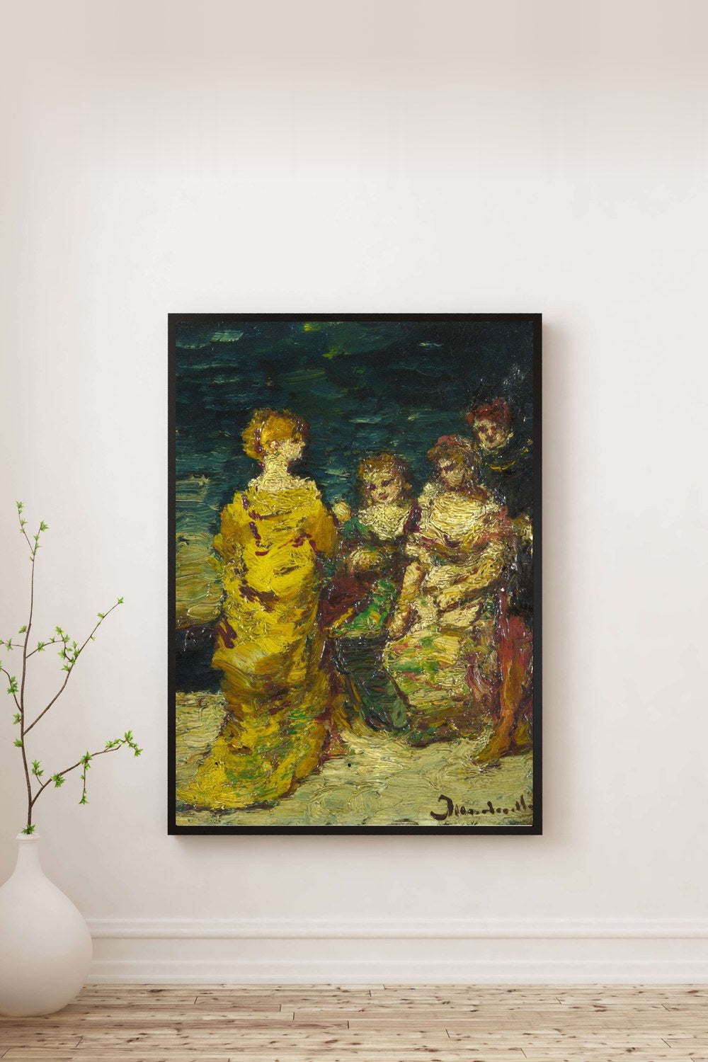 Adolphe Monticelli - Figürlü Kompozisyon - 0