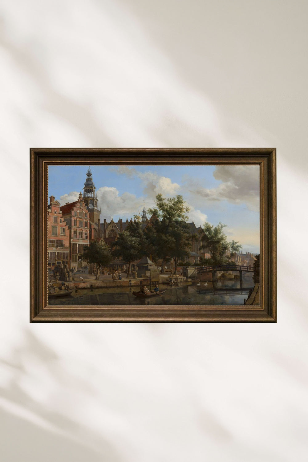 Jan Van Der Heyden - Amsterdam Manzarası - 0