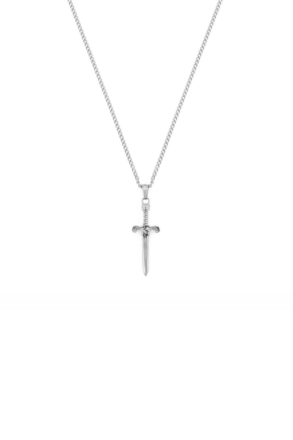 Kılıç Formlu Kolye, Çelik - 0