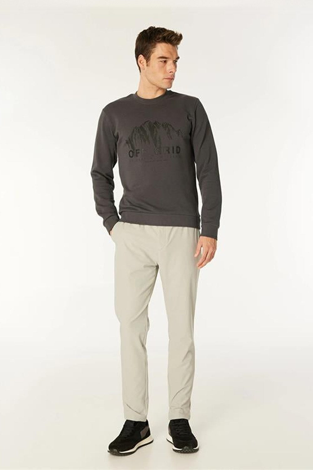 Lastikli Bel Jogger Erkek Pantolon - 4