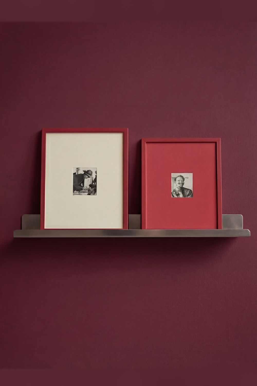 Modern Paslanmaz Çelik Duvar Rafı | Dergi & Çerçeve Standı - 0