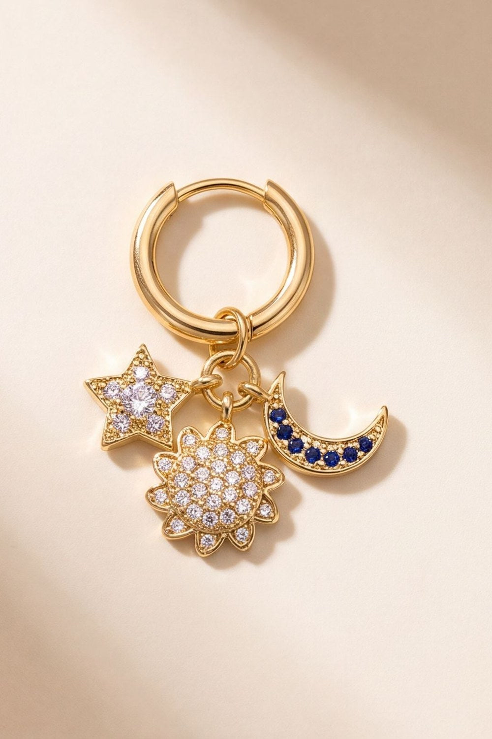 Sun, Moon & Stars Charm (Güneş, Ay Ve Yıldızlar Süs) - 0