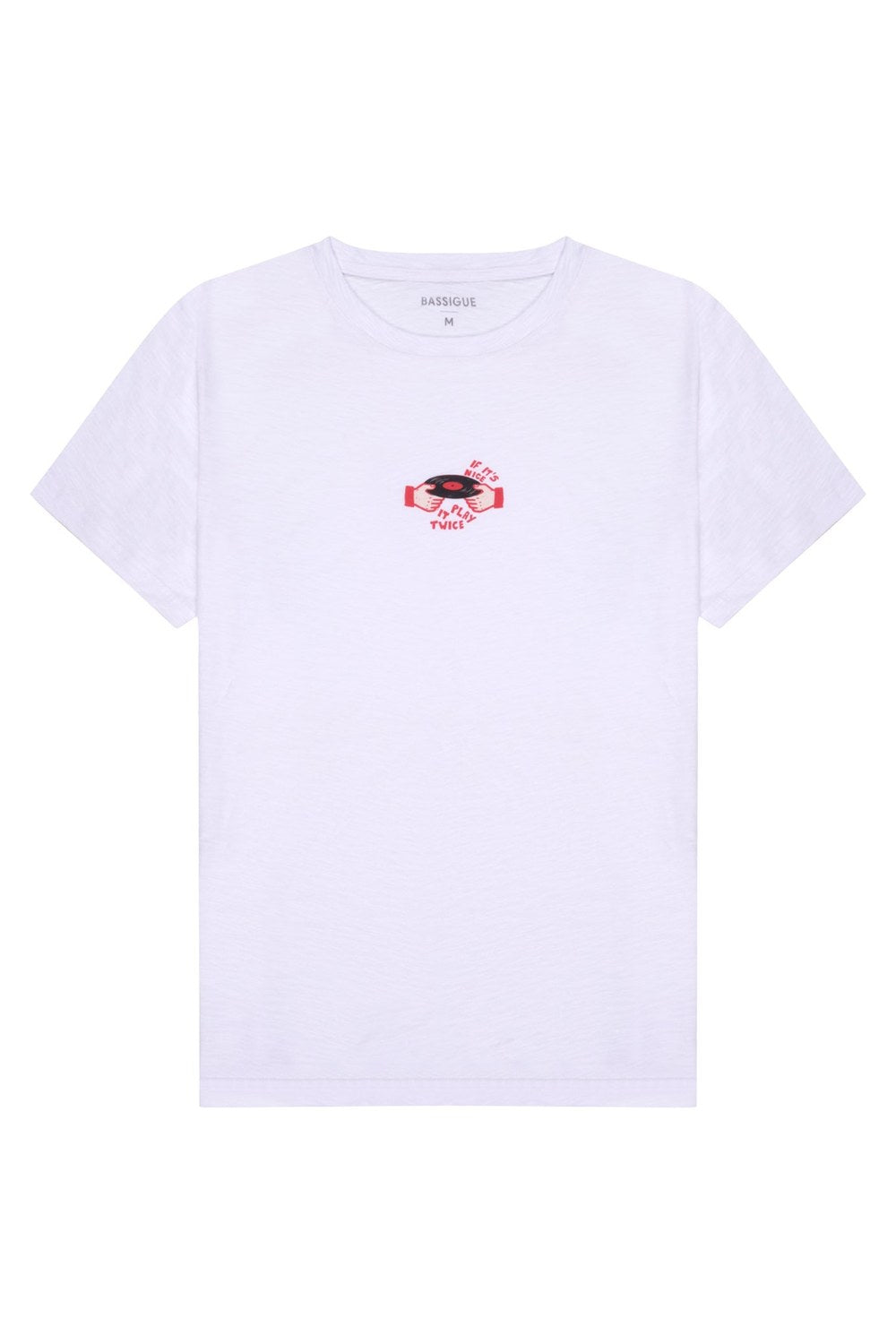 Record T-Shirt, Beyaz - 3