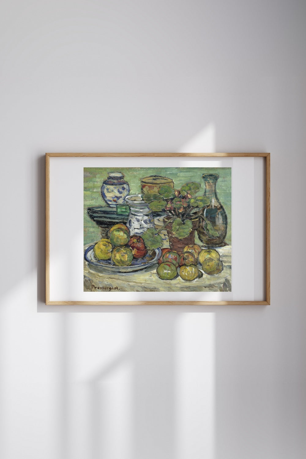 Maurice Prendergast - Elmalı Natürmort - 2