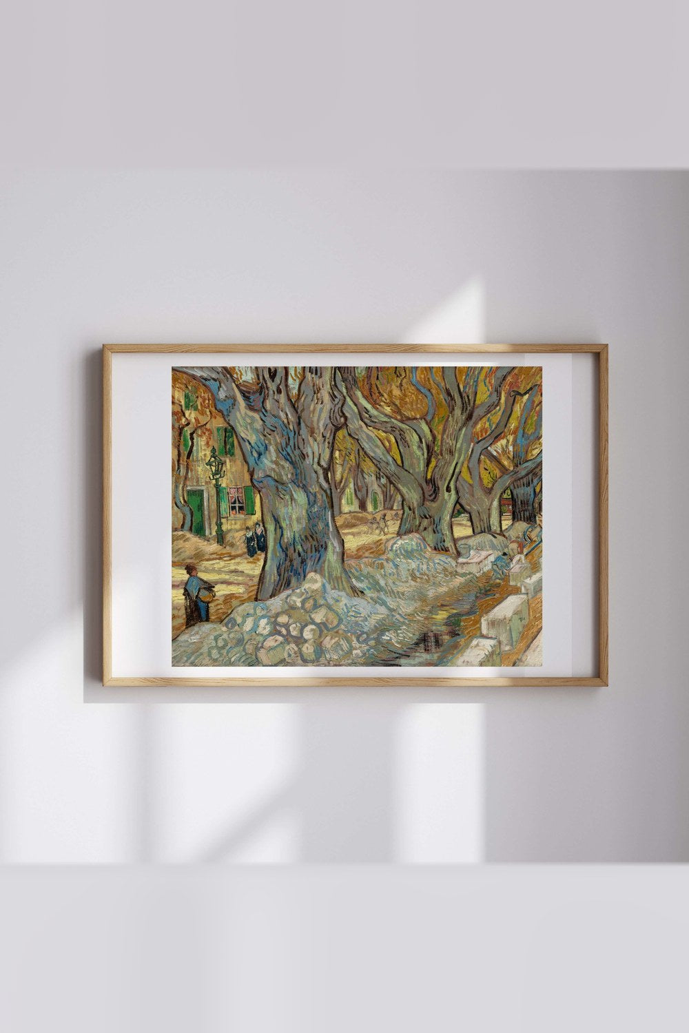 Vincent Van Gogh - Büyük Çınar Ağaçları - 2