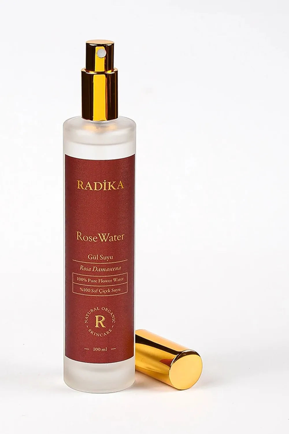 Doğal Gül Suyu — Tüm Cilt Tipleri, Kuru ve Hassas Ciltler için (100 ml) - 2