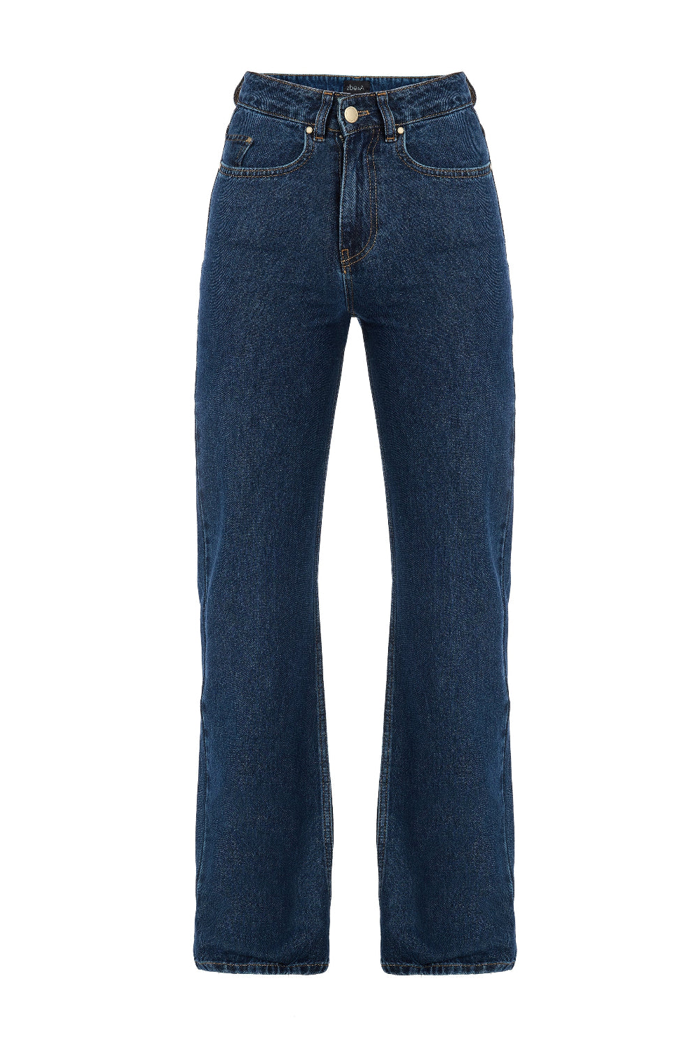 2be4A-Kadın Mid Rise Straight Denim Pantolon-Kot Pantolon-2-roqelvaxirum.shop