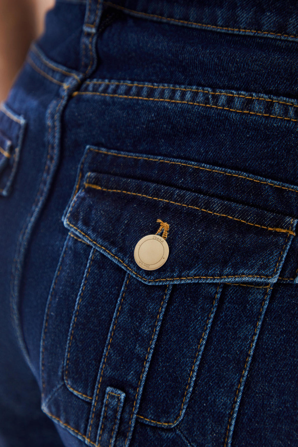 2be4A-Kadın Mid Rise Straight Denim Pantolon-Kot Pantolon-4-roqelvaxirum.shop