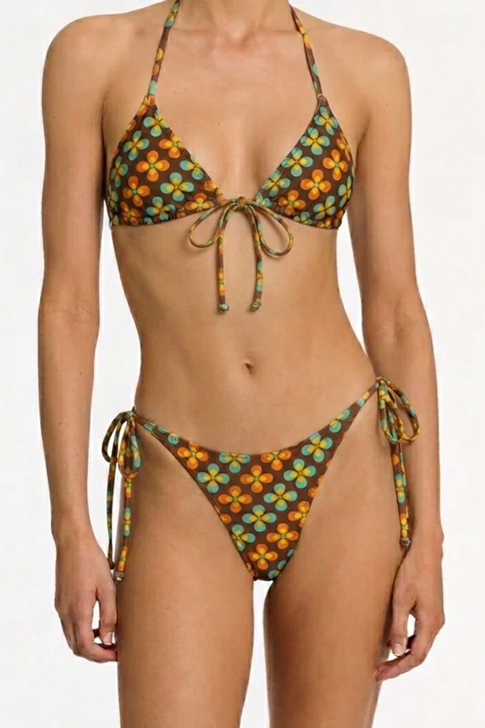Quande-Amore Üçgen Bikini // Qn-948 Tek Alt-Bikini & Mayo-4-roqelvaxirum.shop