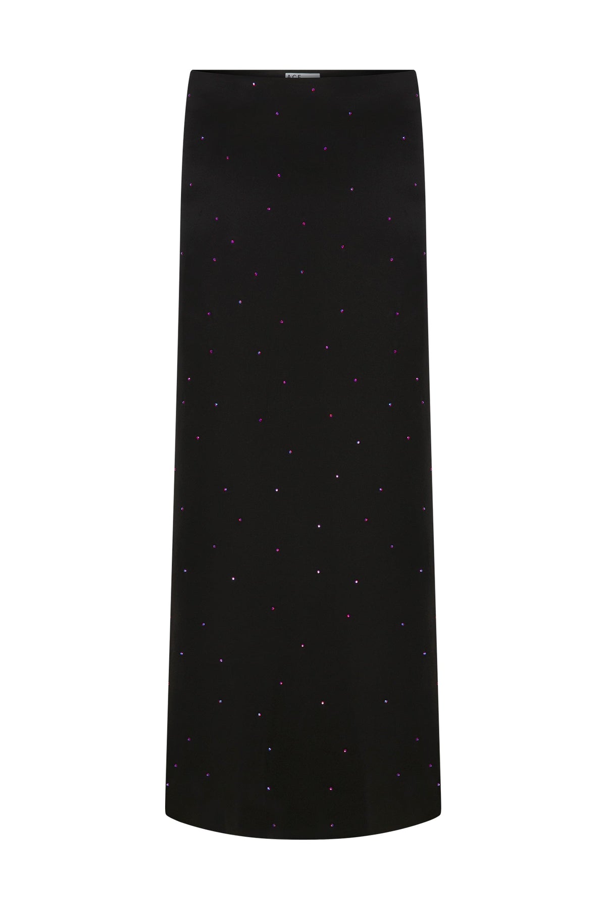 Ace Nayman-Emrick Rhinestone Skirt-1-roqelvaxirum.shop