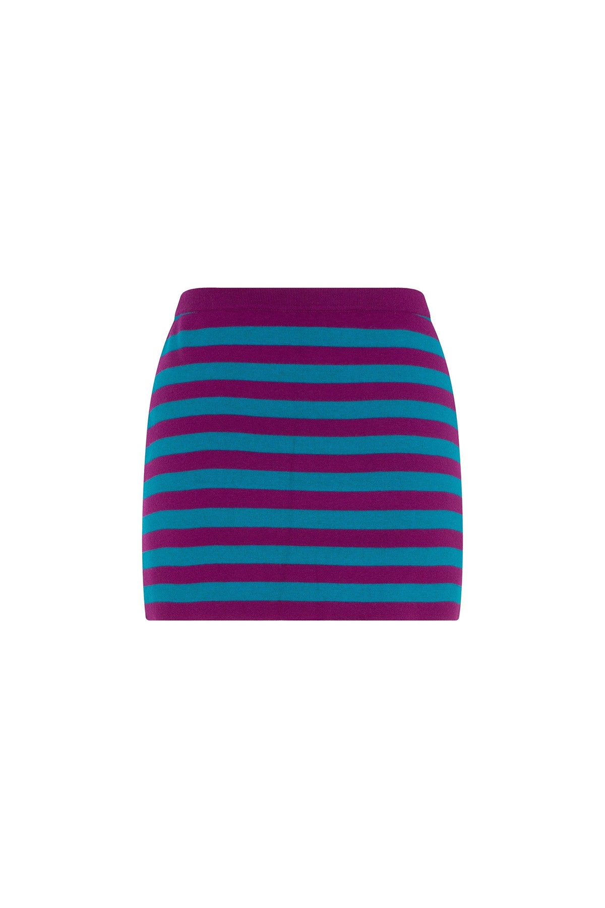 Ace Nayman-Luna Knitted Rhinestone Skirt-Etek-4-roqelvaxirum.shop