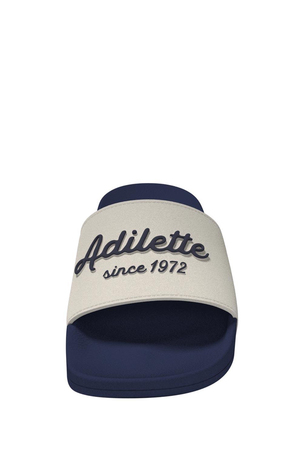 Adidas-Adilette Shower WonderWhite/Shadow Navy-Sandalet & Terlik-11-roqelvaxirum.shop