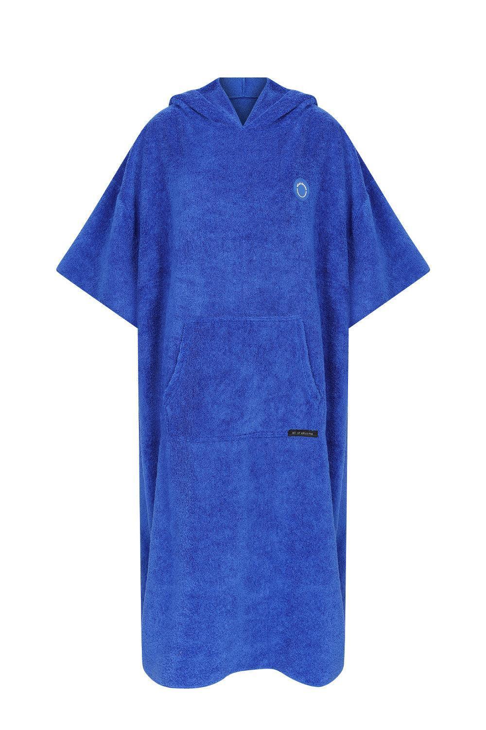 All Of Chrome-Basic Blue Poncho-Panço-1-roqelvaxirum.shop