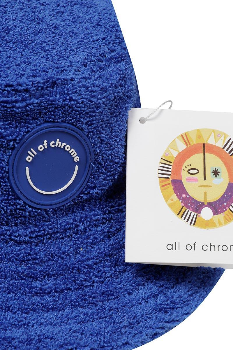 All Of Chrome-Mavi Havlu Şapka-Bucket Hat-2-roqelvaxirum.shop