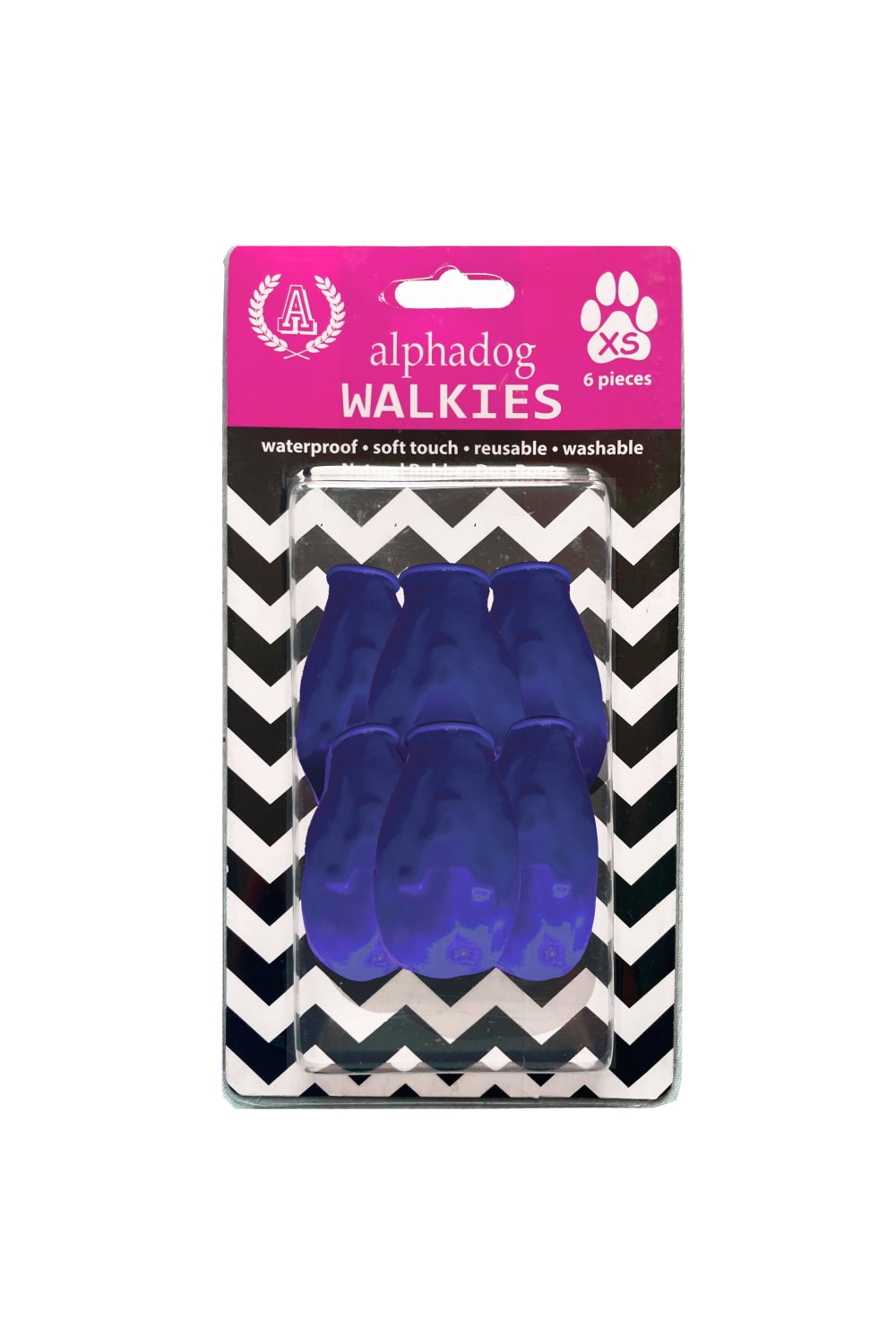 Alphadog Design-Walkies Blue Kauçuk Pet Ayakkabısı-Köpek-1-roqelvaxirum.shop