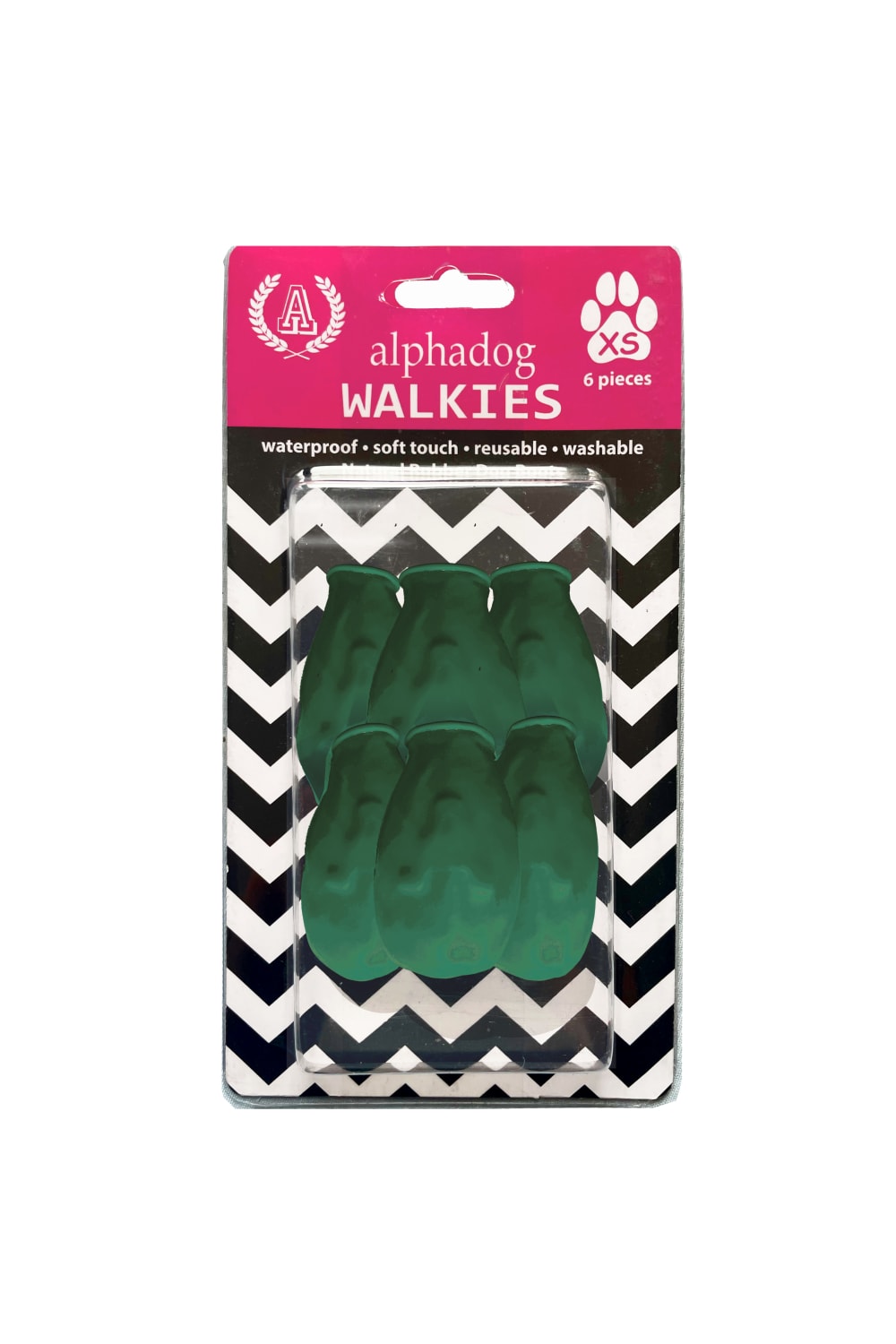 Alphadog Design-Walkies Green Kauçuk Pet Ayakkabısı-Köpek-1-roqelvaxirum.shop