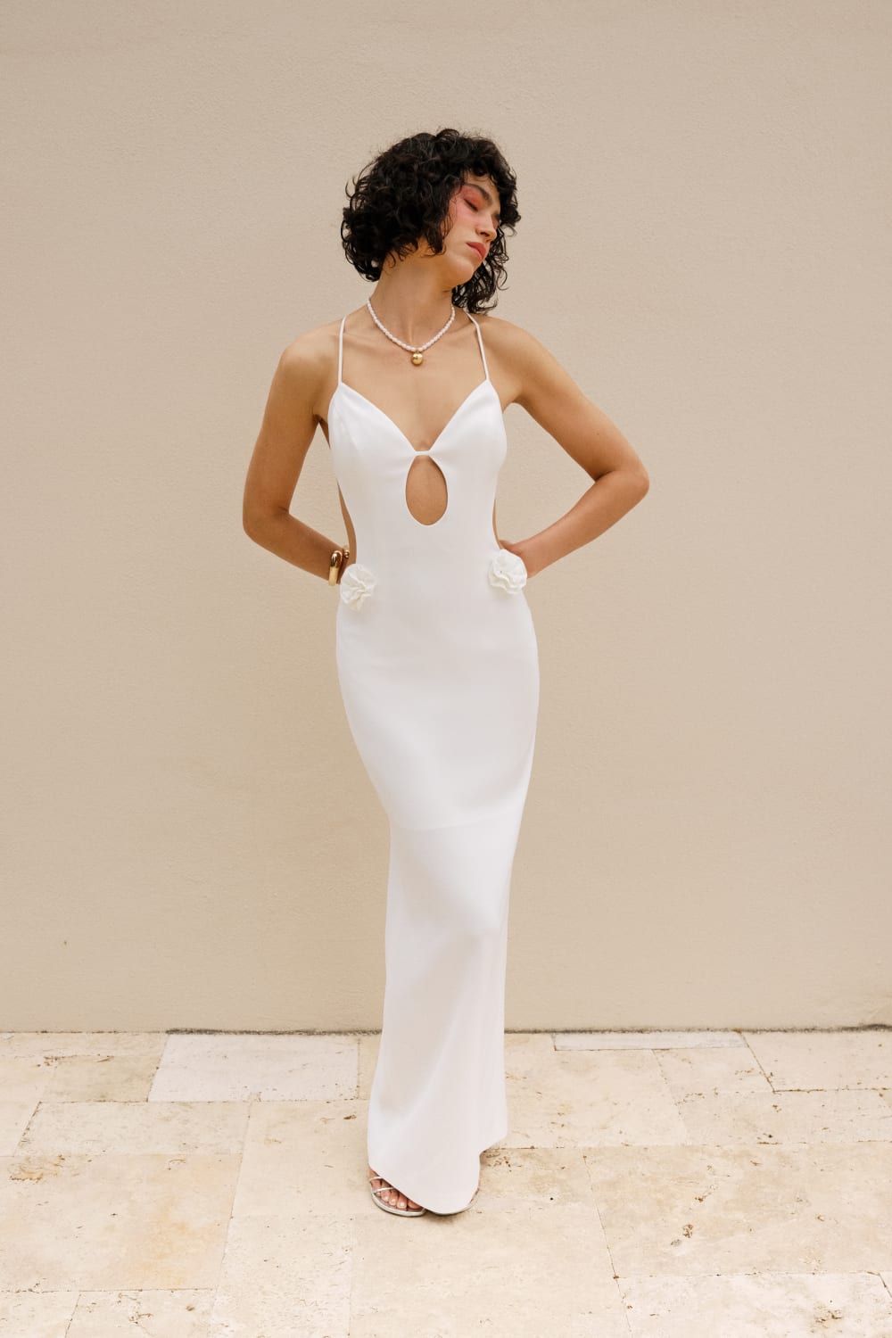 Alreves-Cielo Decollete Long Dress-Elbise-1-roqelvaxirum.shop