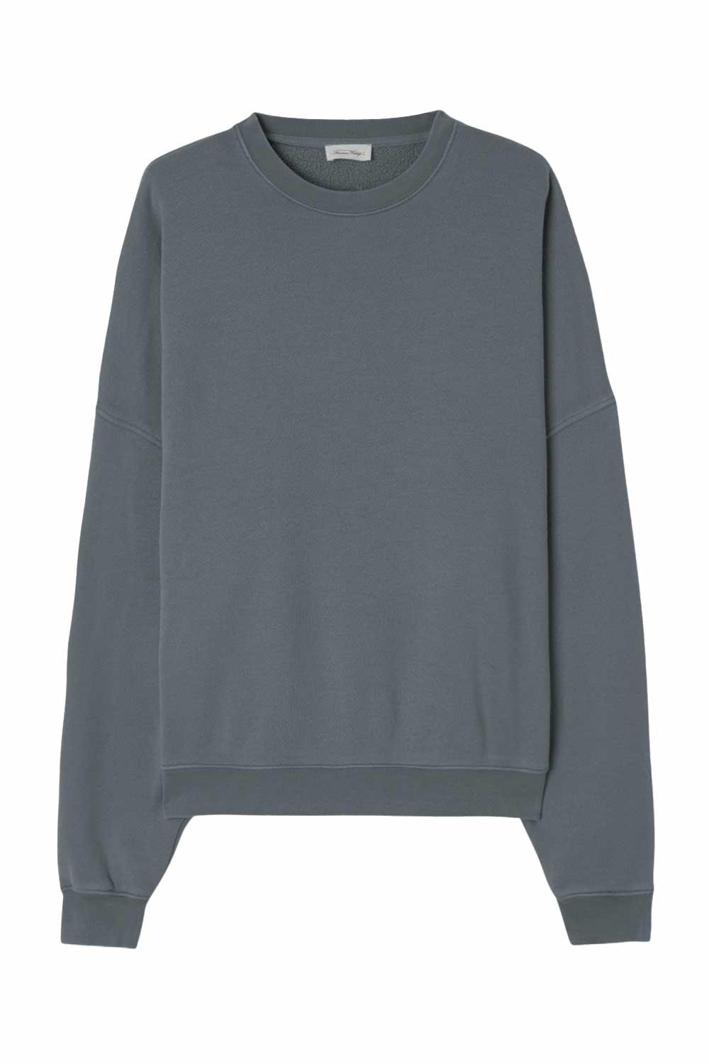 American Vintage-Sweat Homme Uticity Gris Vintage-Sweatshirts & Hoodies-1-roqelvaxirum.shop