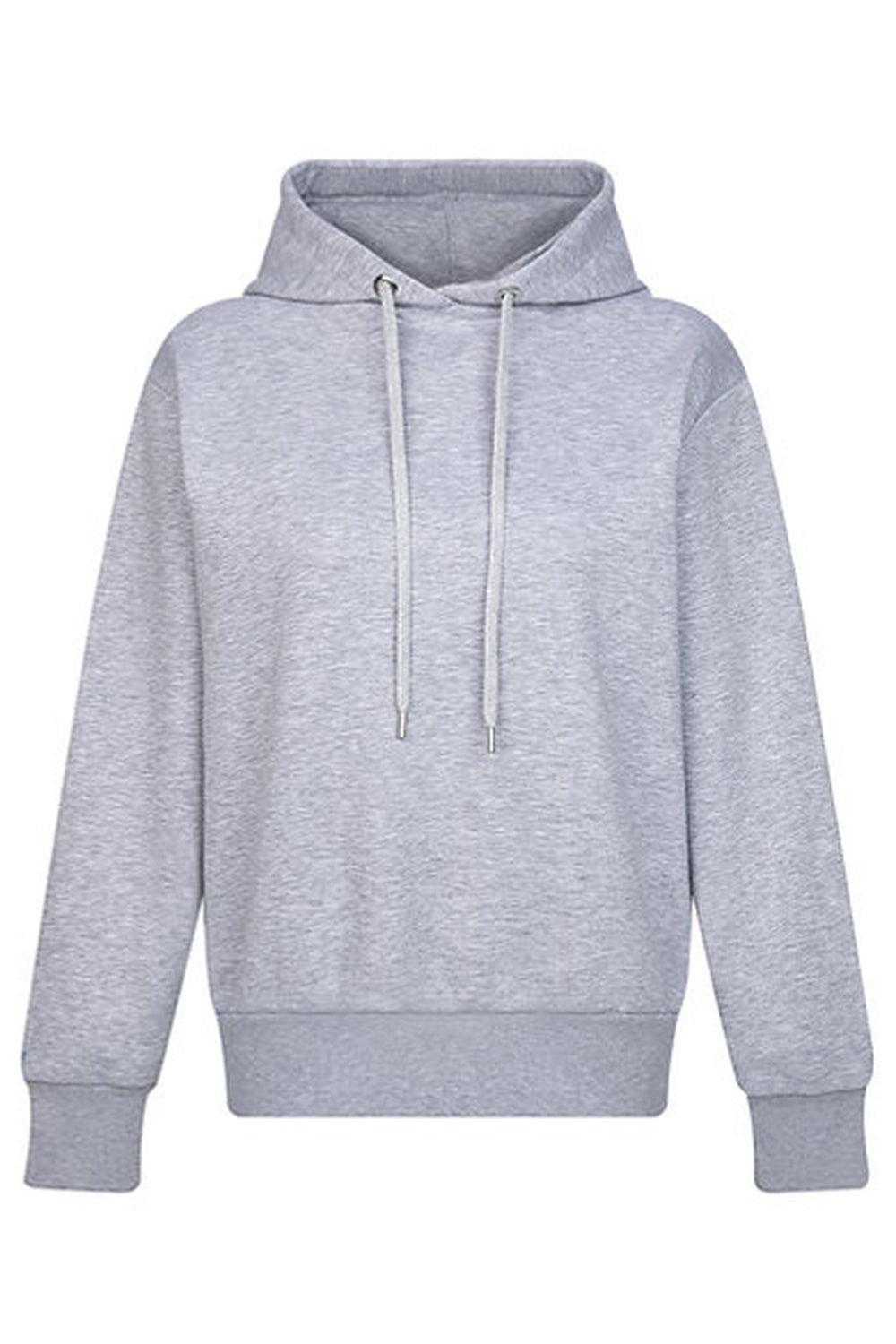 Amour Et Naturel-Oversize Nakışlı Hoodie Gri-Sweatshirts & Hoodies-2-roqelvaxirum.shop