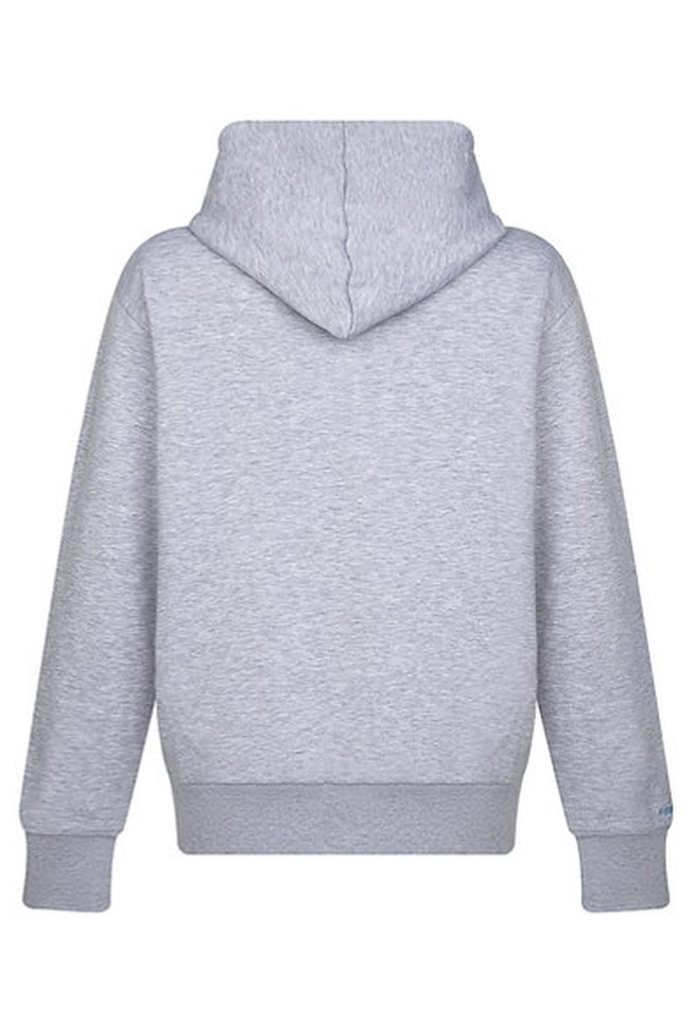 Amour Et Naturel-Oversize Nakışlı Hoodie Gri-Sweatshirts & Hoodies-3-roqelvaxirum.shop