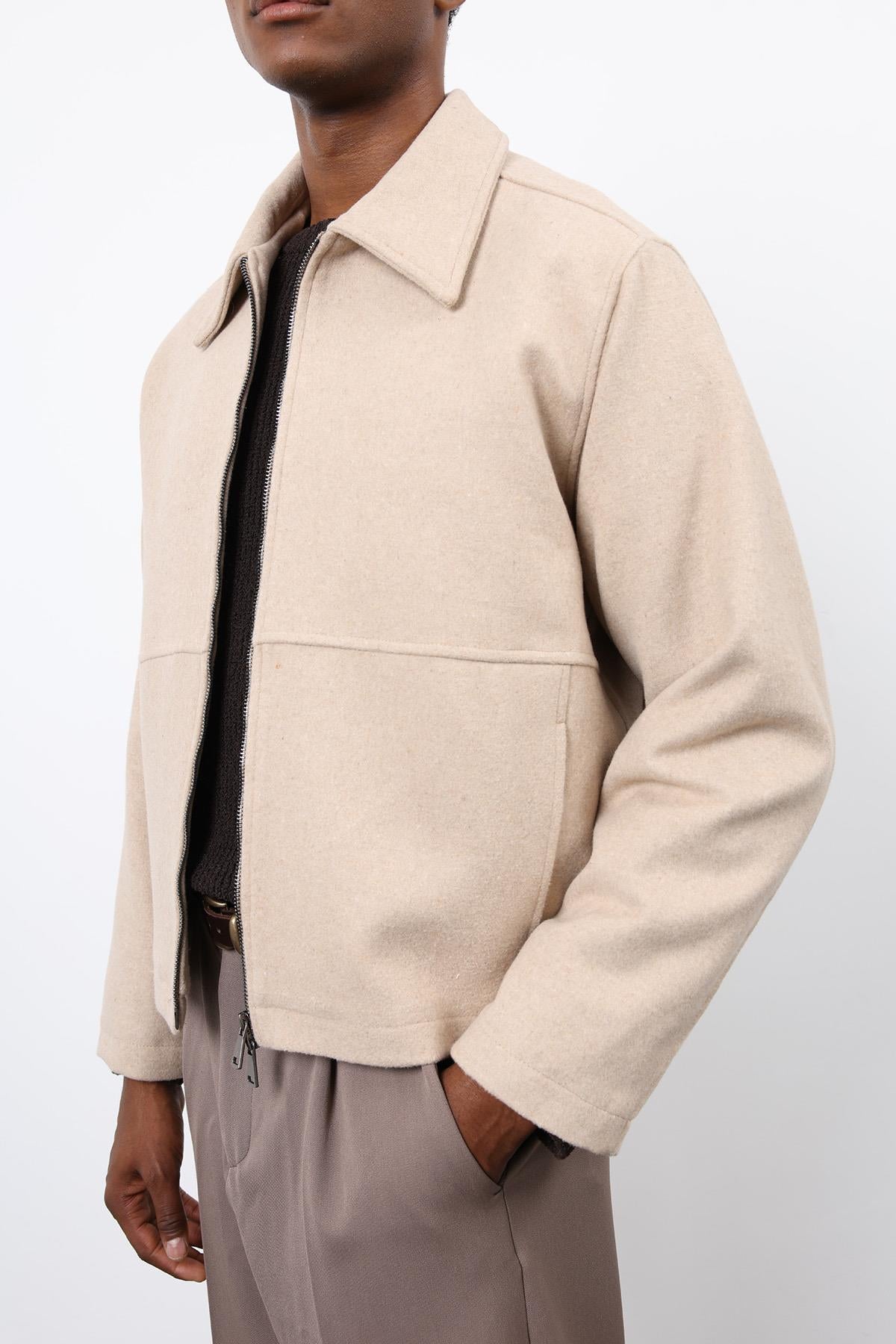 Antioch-Bej Regular Fit Dokulu Erkek Mont-Mont-6-roqelvaxirum.shop