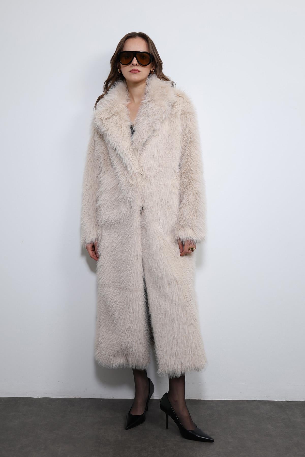 Antioch-Taş Suni Kürklü Uzun Kaban-Kaban-4-roqelvaxirum.shop