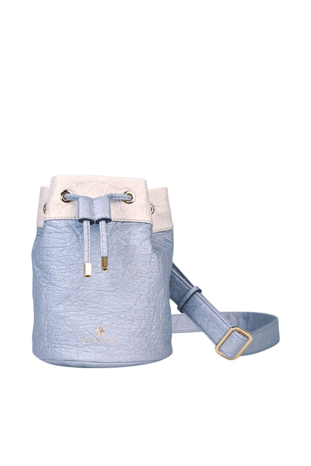 Ayanas-Ela Bucket Bel Çantası – PIÑATEX® Platinum-Bel Çantası-1-roqelvaxirum.shop