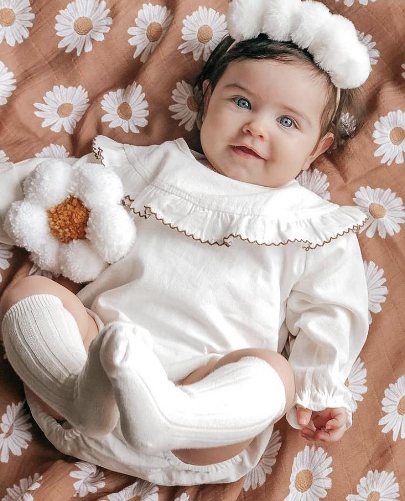 Babybek-Papatya Müslin Örtü-Pike-1-roqelvaxirum.shop