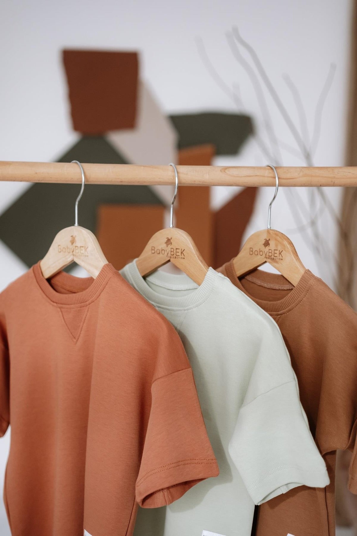 Babybek-Premium Oversize Unisex Renkli 3'lü Çocuk T Shirt-T-Shirts-3-roqelvaxirum.shop