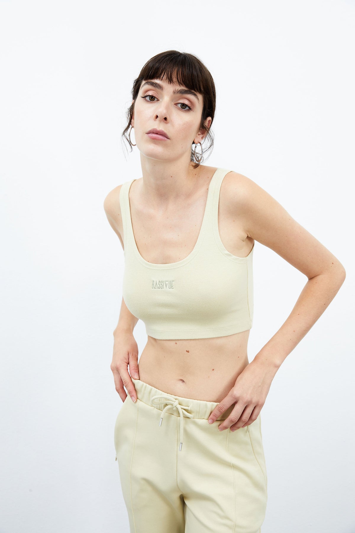 Iris Tank Top - Açık Sarı