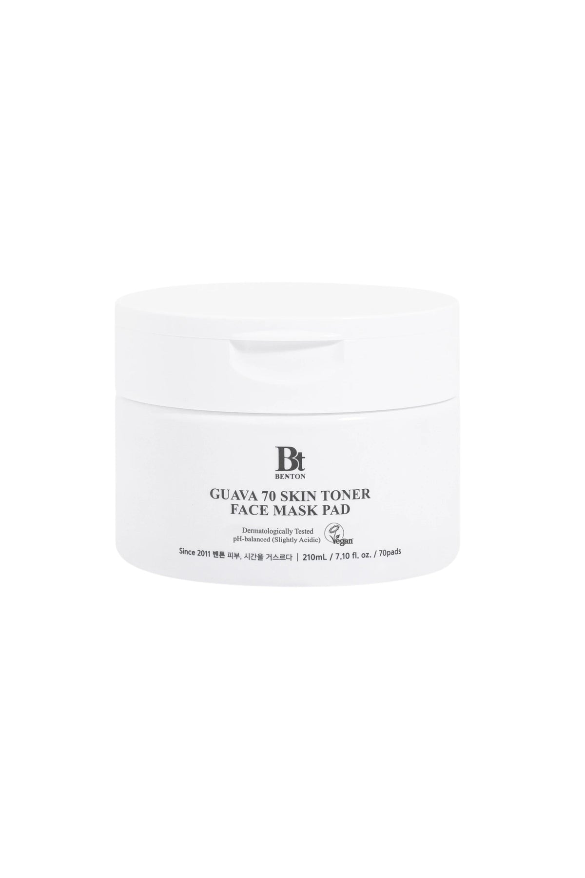 Benton-Guava 70 Skin Toner Face Mask Pad 70pads Yatıştırıcı & Nemlendirici Konsantre Vegan Cilt Pedleri-Cilt Pedi-1-roqelvaxirum.shop