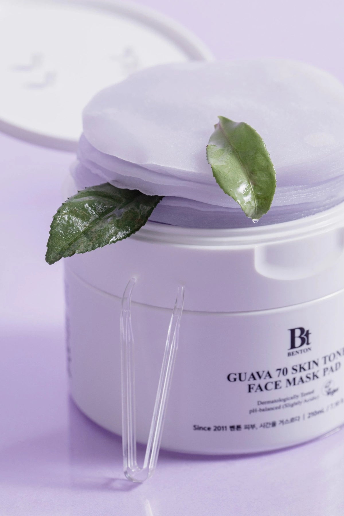 Benton-Guava 70 Skin Toner Face Mask Pad 70pads Yatıştırıcı & Nemlendirici Konsantre Vegan Cilt Pedleri-Cilt Pedi-4-roqelvaxirum.shop