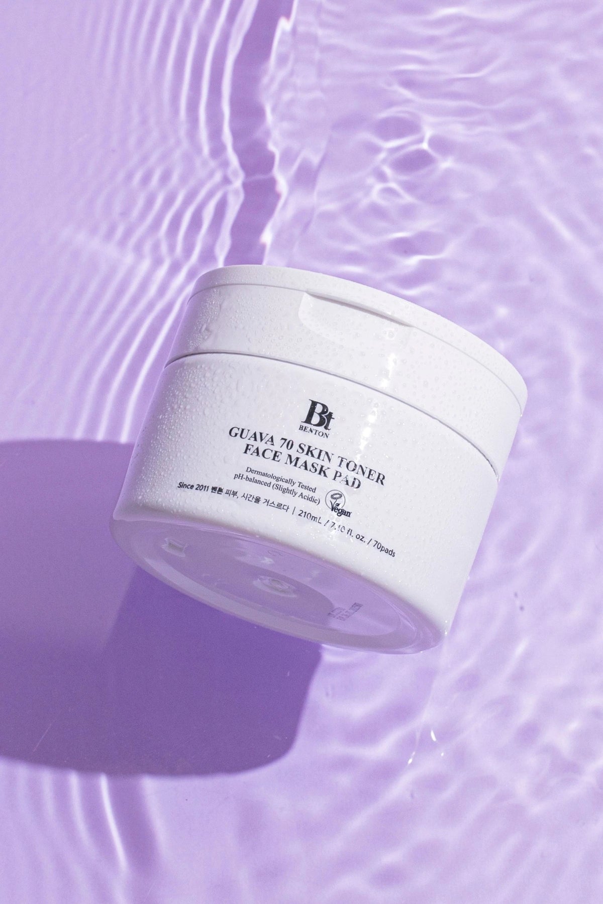 Benton-Guava 70 Skin Toner Face Mask Pad 70pads Yatıştırıcı & Nemlendirici Konsantre Vegan Cilt Pedleri-Cilt Pedi-7-roqelvaxirum.shop