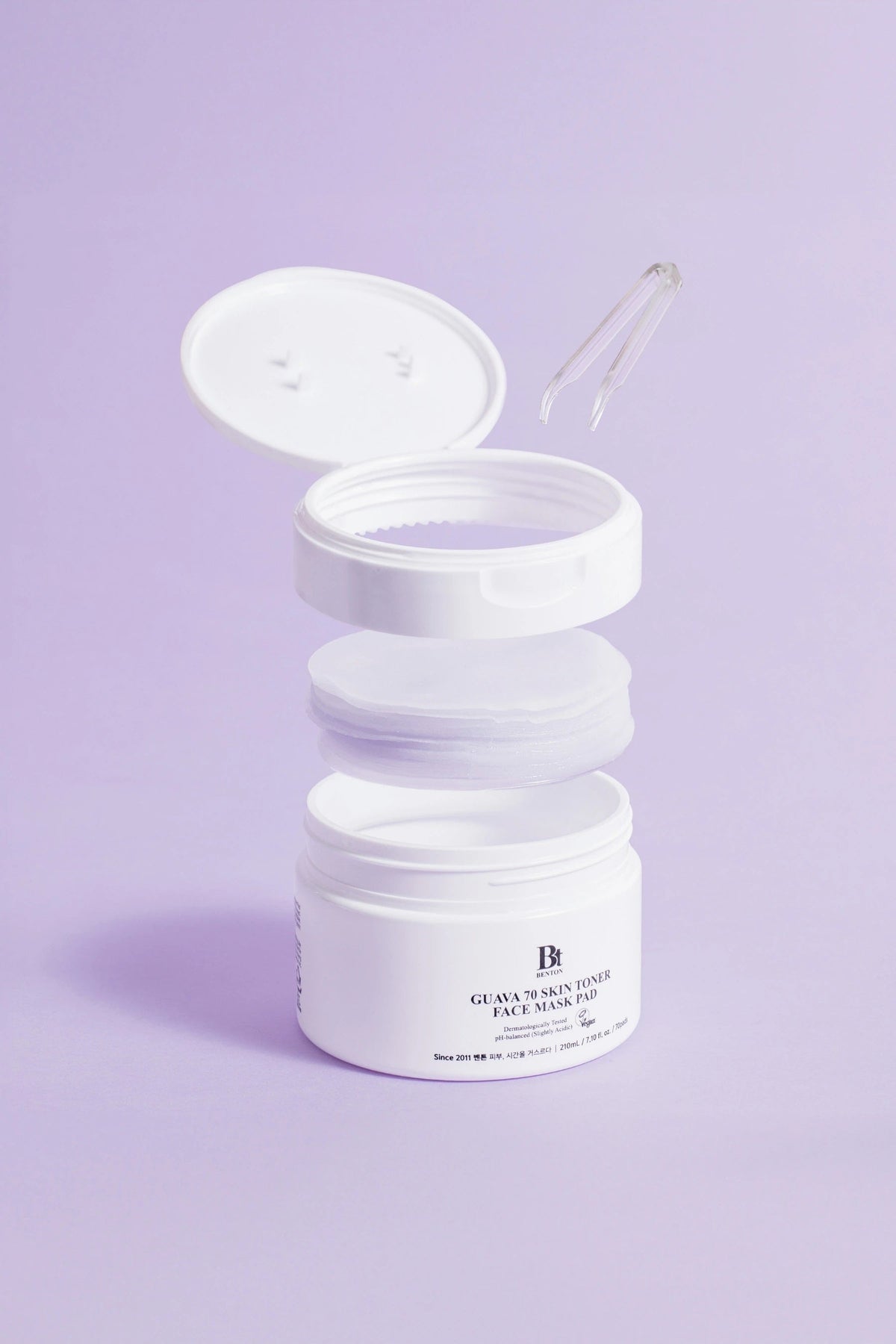 Benton-Guava 70 Skin Toner Face Mask Pad 70pads Yatıştırıcı & Nemlendirici Konsantre Vegan Cilt Pedleri-Cilt Pedi-9-roqelvaxirum.shop