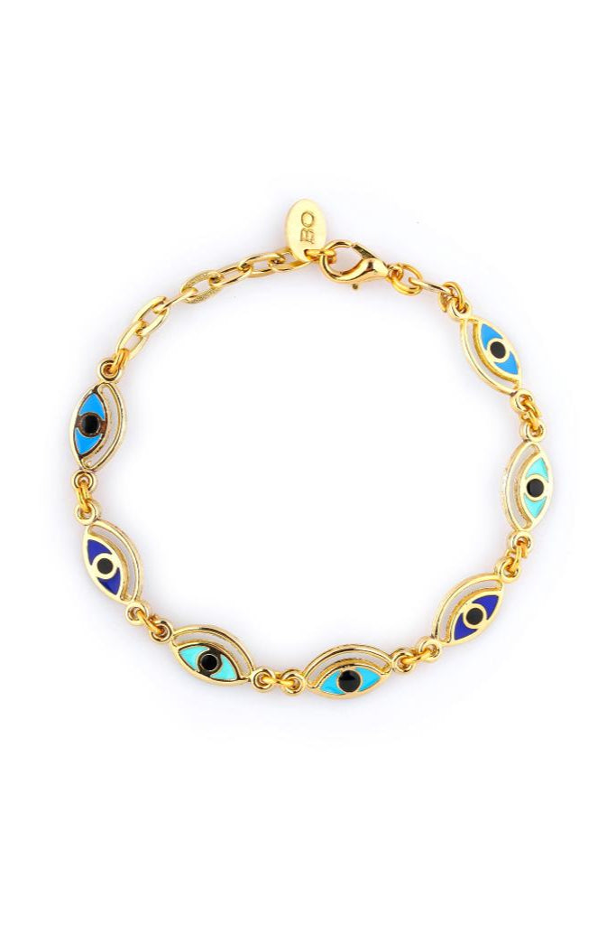 Berrin Özkan-Cleopatra Evil Eye Bracelet-Bileklik-1-roqelvaxirum.shop