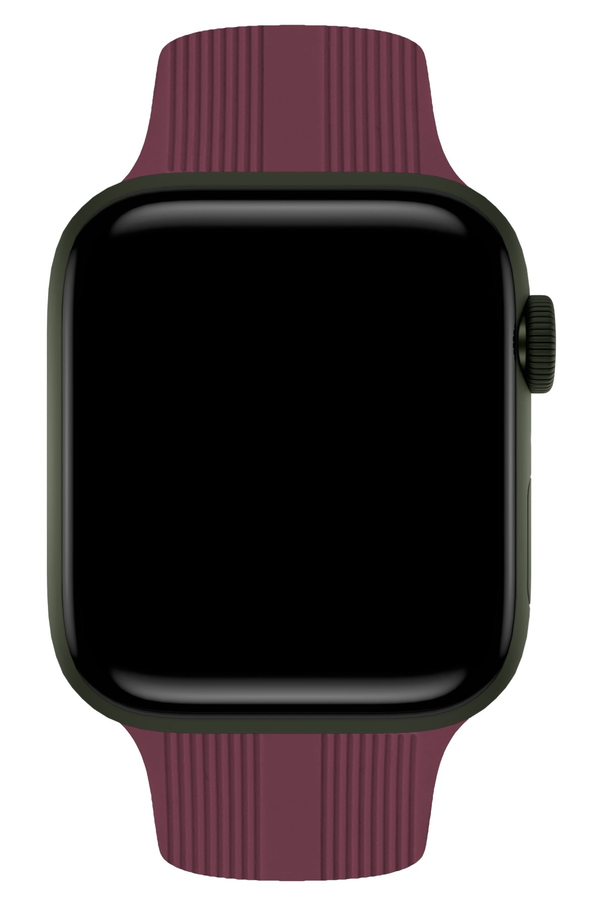 Apple Watch Uyumlu Silikon Line Loop Kordon Mulberry