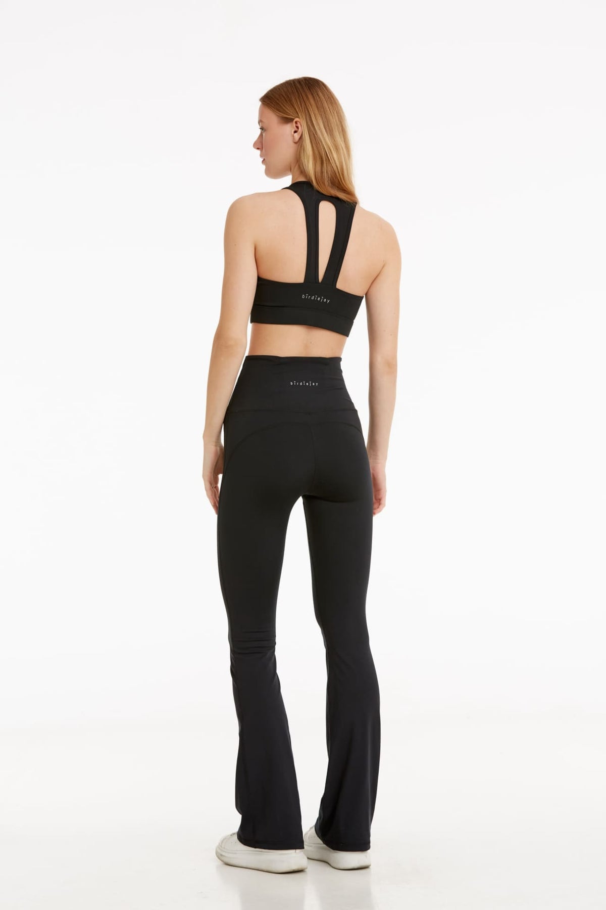 Birdiejay-Birdiesmooth Yoga Pants For Life Si̇yah İspanyol Paça Yoga Ve Spor Taytı-Spor ve Yoga Taytları-2-roqelvaxirum.shop