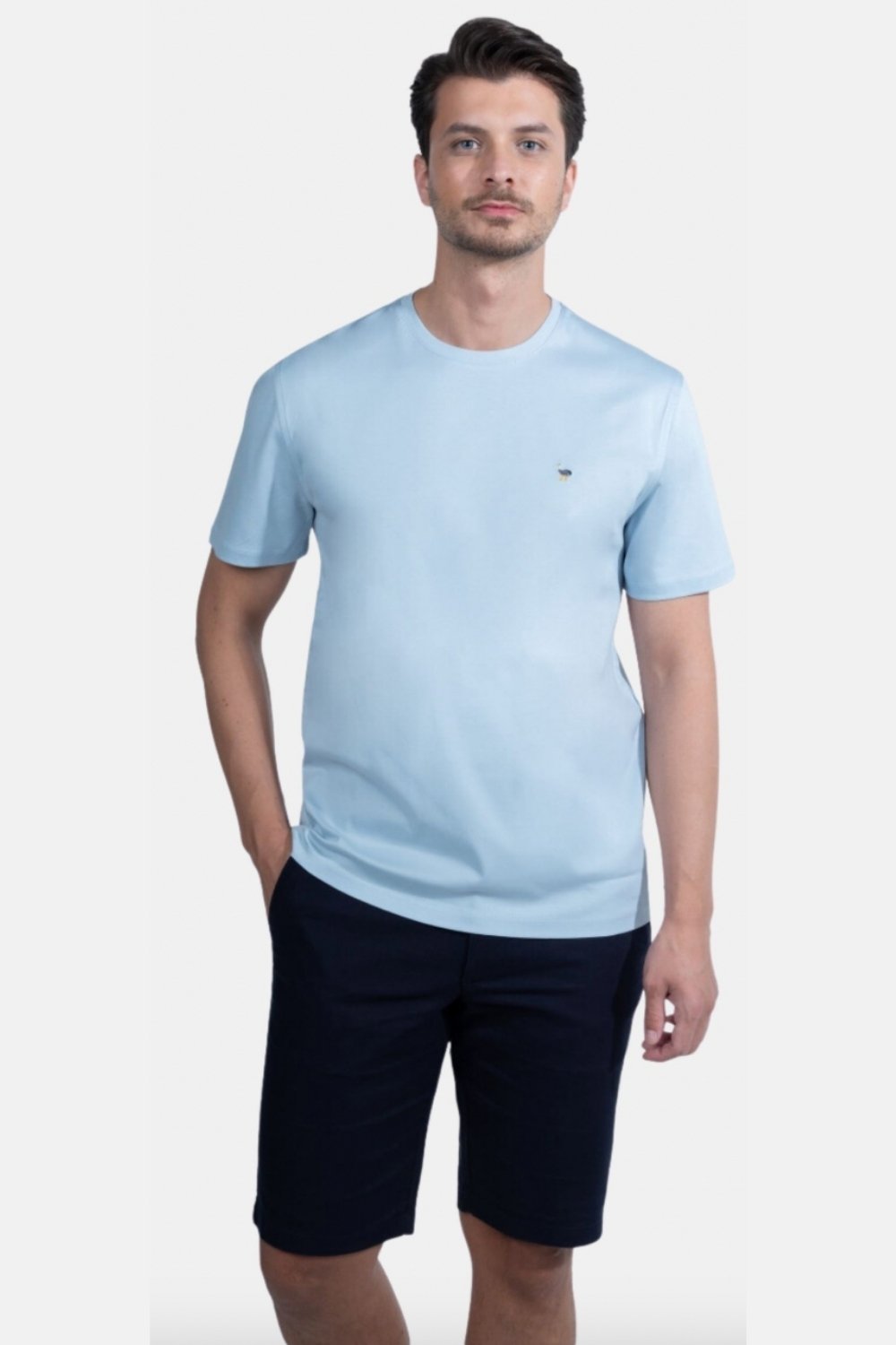 Blinky London-Merserize Interlok Açık Mavi T-shirt-T-Shirts-1-roqelvaxirum.shop