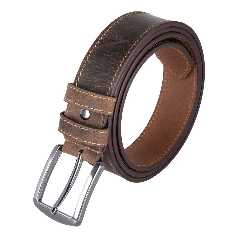 Bloominbag-Bloom Belt Espresso Brown Hakiki Deri Erkek Kemer 135cm-1-roqelvaxirum.shop